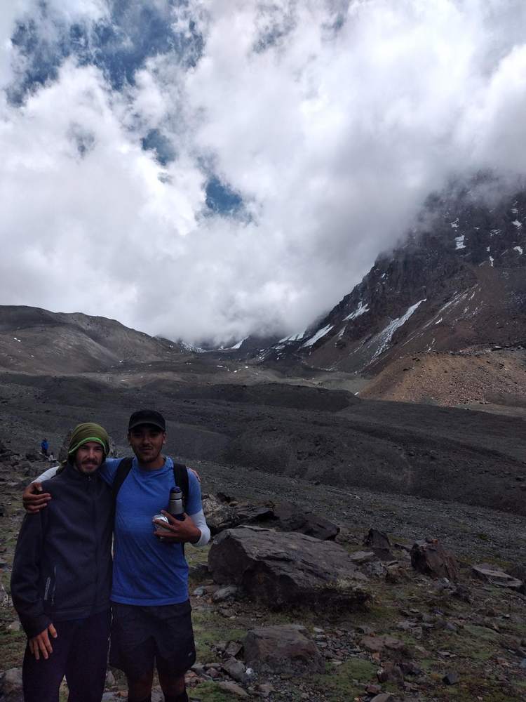 A los pies del Aconcagua
