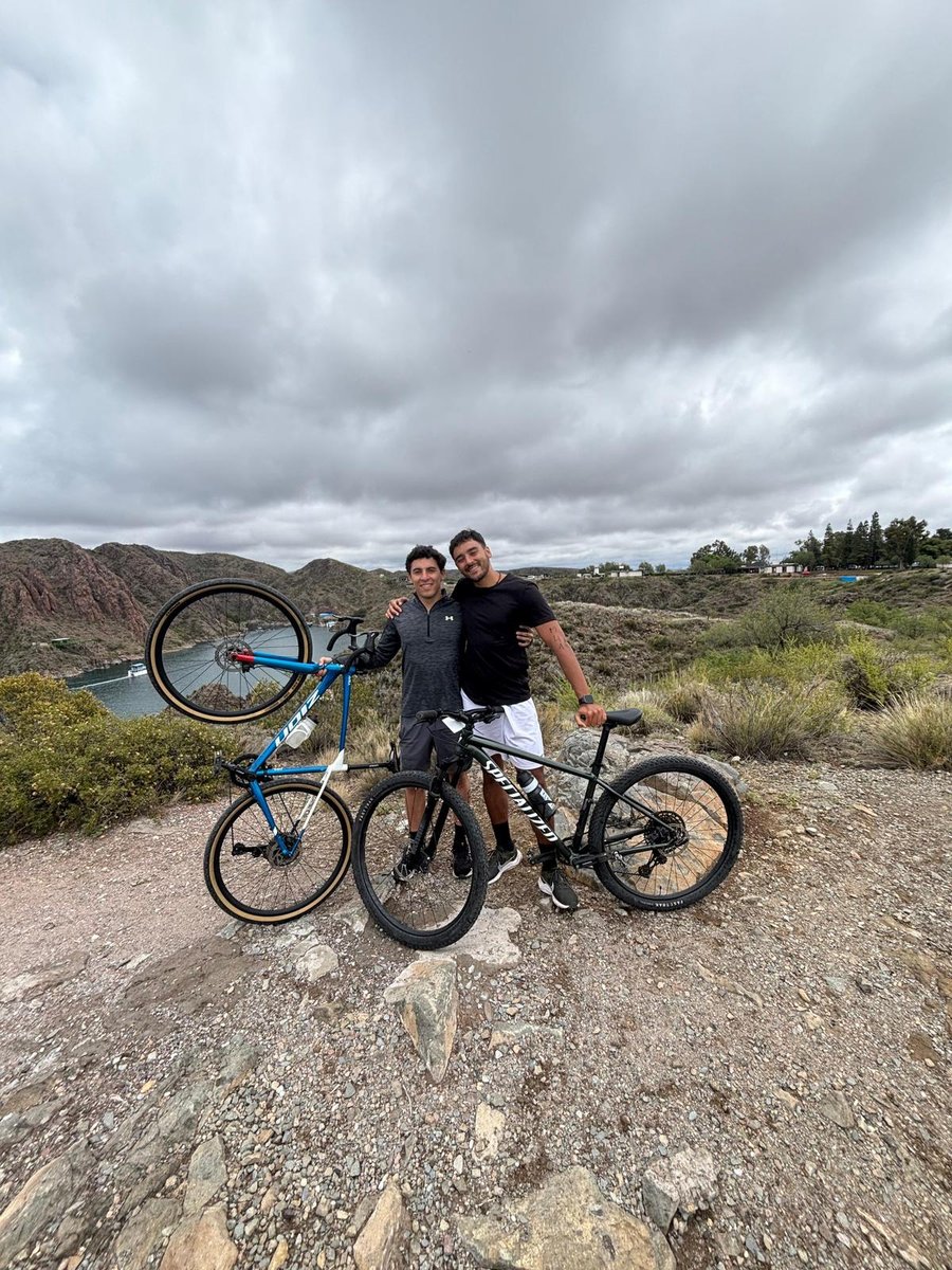 MTB en el dique Los Reyunos