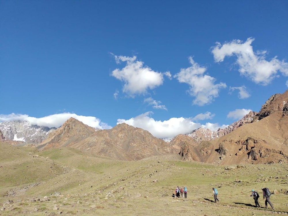 Trekking en la precordillera